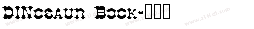 DINosaur Book字体转换